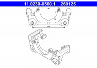 Carrier, brake caliper 11.0230-0560.1 ATE