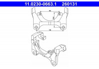 Carrier, brake caliper 11.0230-0663.1 ATE