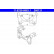 Carrier, brake caliper 11.0230-0663.1 ATE