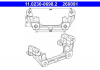 Carrier, brake caliper 11.0230-0698.2 ATE