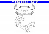 Carrier, brake caliper 11.0230-0811.1 ATE