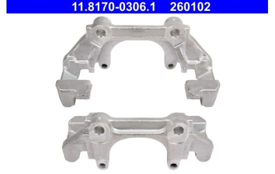 Carrier, brake caliper 11.8170-0306.1 ATE, Image 3