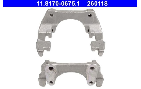 Carrier, brake caliper 11.8170-0675.1 ATE, Image 2
