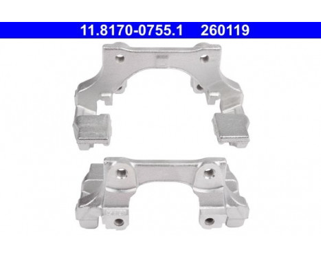 Carrier, brake caliper 11.8170-0755.1 ATE, Image 2