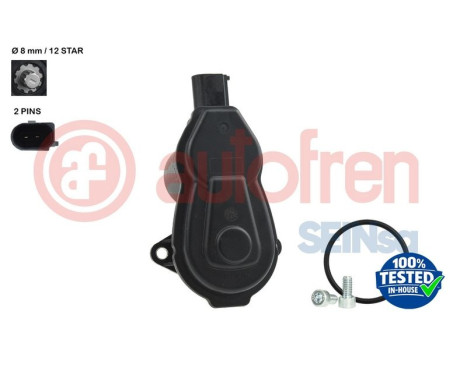 Control element, parking brake, caliper caliper