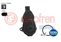 Control element, parking brake, caliper caliper