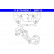 Support, brake caliper 11.8170-0530.1 ATE