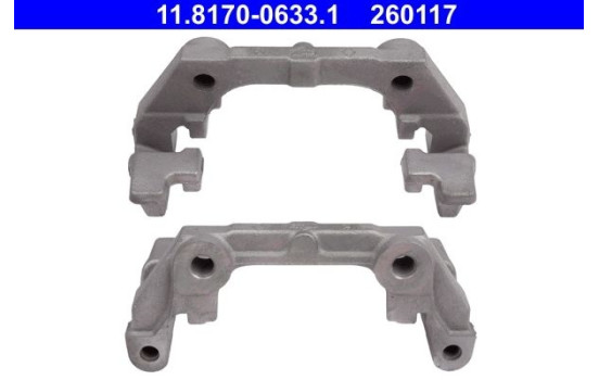 Support, brake caliper 11.8170-0633.1 ATE, Image 2