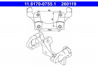 Support, brake caliper 11.8170-0755.1 ATE