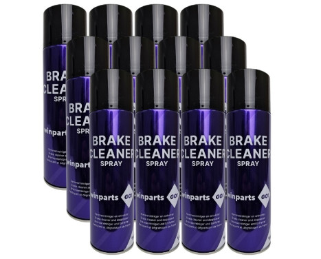 Winparts GO! Brake cleaner 12x 500 ml Box advantage