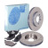 Blueprint Brake Discs + Brake Pads Combi Deal VKBS0070 Blue Print Combi Deals