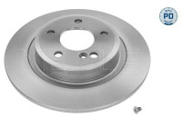 Brake disc 015 523 0016/PD Meyle