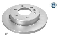 Brake disc 015 523 1004/PD Meyle