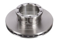 Brake disc 07333 FEBI