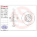 Brake Disc 08.2557.10 Brembo, Thumbnail 4