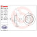 Brake Disc 08.7104.14 Brembo, Thumbnail 3