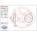 Brake Disc 08.9081.10 Brembo, Thumbnail 4