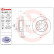 Brake Disc 08.9601.14 Brembo, Thumbnail 3