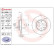 Brake Disc 08.A268.10 Brembo, Thumbnail 3