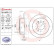 Brake Disc 08.A633.10 Brembo, Thumbnail 3