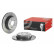 Brake disc 08.B601.75 Brembo