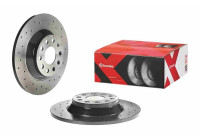 Brake disc 08.C501.1X Brembo