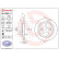 Brake disc 08.D882.11 Brembo, Thumbnail 2