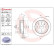 Brake disc 08.E764.11 Brembo, Thumbnail 2