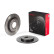 Brake disc 08.F358.11 Brembo, Thumbnail 2