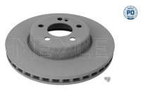 Brake disc 083 521 1000/PD Meyle