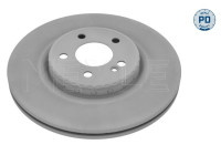 Brake disc 083 523 1006/PD Meyle