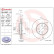 Brake Disc 09.5221.10 Brembo, Thumbnail 4