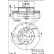 Brake Disc 09.8932.10 Brembo, Thumbnail 2