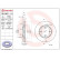 Brake Disc 09.9611.14 Brembo, Thumbnail 4