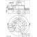 Brake Disc 09.9615.14 Brembo, Thumbnail 2