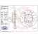 Brake disc 09.9923.1S Brembo, Thumbnail 2