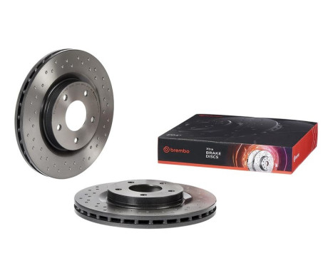 Brake disc 09.A637.1X Brembo, Image 2