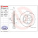 Brake Disc 09.B628.10 Brembo, Thumbnail 2