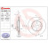 Brake Disc 09.B632.10 Brembo, Thumbnail 2