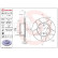 Brake disc 09.C114.75 Brembo