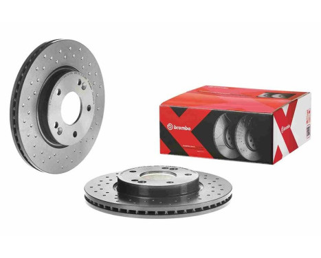 Brake disc 09.C249.1X Brembo