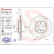 Brake disc 09.C350.1X Brembo