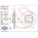 Brake disc 09.C350.1X Brembo, Thumbnail 2