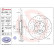 Brake disc 09.C351.1X Brembo