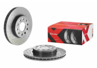 Brake disc 09.C547.1X Brembo