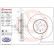 Brake disc 09.D549.23 Brembo