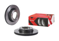 Brake disc 09.D617.1X Brembo