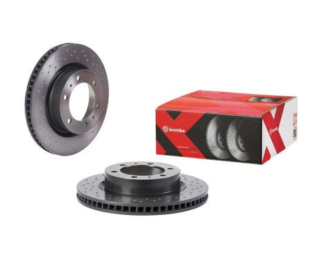 Brake disc 09.D617.1X Brembo