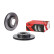 Brake disc 09.D617.1X Brembo