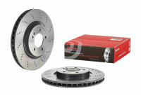 Brake disc 09.D763.11 Brembo